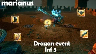 Drakensang Online [ Dragan Event ] - Dragan kills INF 3 - marianus