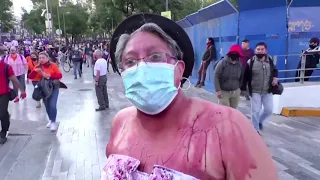 Mexicans protest against violence against women