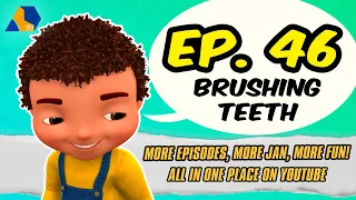 Jan Cartoon in Urdu || Brushing Teeth || Official Cartoon Remastered || S01 E46