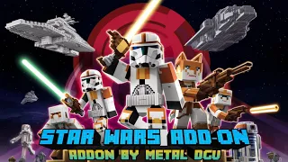 Star Wars Addon MCPE 1.20 | More Weapons, Armors, Mobs, And StarShips - Addon Showcase