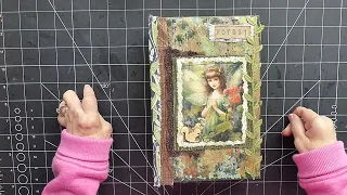 Forest Accordion Journal Flip through