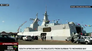 SA Navy to relocate from Durban to Richards Bay