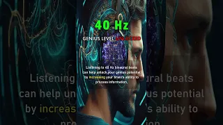 Level 100 GENIUS Achievement (Unlocked) with 40 Hz BINAURAL Beats for Focus and Creativity