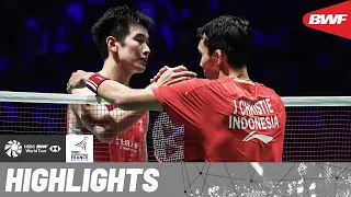 Sensational final sees Jonatan Christie clash against Li Shi Feng