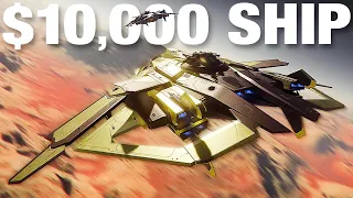 Flying a $10,000 Internet Spaceship - F8C Star Citizen