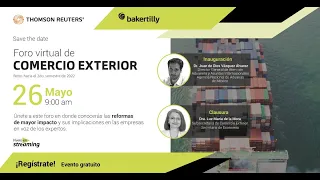 🟢 Foro virtual de Comercio Exterior 2022