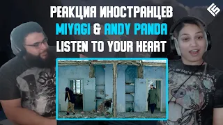 Реакция иностранцев на песню Miyagi & Andy Panda - Listen To Your Heart | Перевод и озвучка