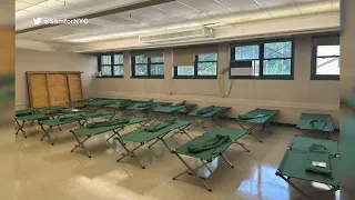 NYC using open school gymnasiums to house migrants
