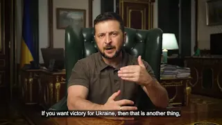 Address by President Volodymyr Zelensky at the end of the 170-th day of full-scale war