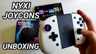 NYXI Nintendo Switch Joycons Unboxing