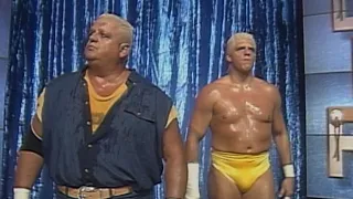 Dustin Rhodes teams up with his dad Dusty Rhodes at WCW Clash of the Champions XXVIII (WWE Network)