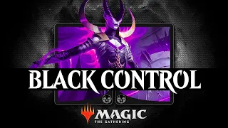 🌚🌚🌚 TRUE MONOBLACK CONTROL - TOP 600 MYTHIC | Standard | Murders at Karlov Manor | MTG Arena