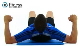 Brutal 35 Minute Bodyweight Workout - Fitness Blender Functional Strength Training