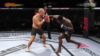 Федор Емельяненко раскалывает коленом дыню соперника EA SPORTS™ UFC® 4