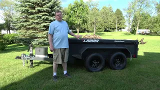 Lamar Tandem Axle Mini Dump Trailer Overview - Best Homeowner Dump!
