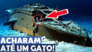 8 COISAS BIZARRAS ENCONTRADAS NO TITANIC