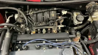 05 Aveo heater core hose replacement