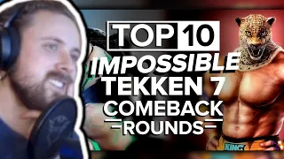 Forsen Reacts To The Top 10 Impossible Tekken 7 Comeback Rounds by theScore esports