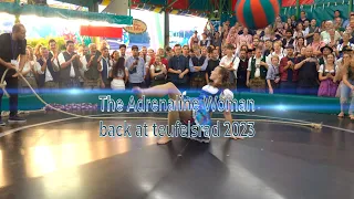 The Adrenaline Woman back at teufelsrad 2023 OKTOBERFEST