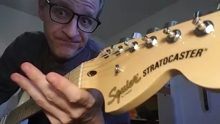 2022 Squier Affinity Stratocaster talk