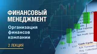 Финансовый менеджмент. Лекция 2. Организация финансов компании