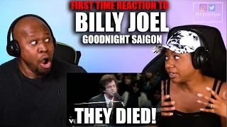 Powerful First Time Reaction To Billy Joel - Goodnight Saigon