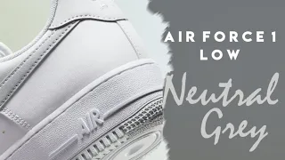 NEUTRAL GREY 2021 Nike Air Force 1  Low | Release Info