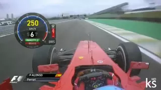 Fernando Alonso Onboard F1 Brasil 2012