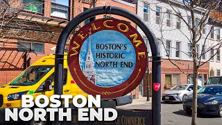 Boston's Italian Enclave : Walking North End in April 2022