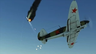 Опять ЯК-1.  Опять боль и страдание. Дуэль Як-1. Ил-2 Битва за Сталинград.