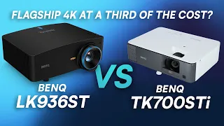 Flagship 4k at a third of the cost?! // BenQ LK936ST vs. TK700STi projector comparison