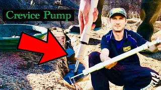 CREVICE PUMP!!! With Gold Trap