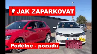 PODÉLNÉ PARKOVÁNÍ JEDNODUCHÉ ve 3 krocích. Ještě lepší / HOW TO PARK A CAR. PARALLEL PARKING LESSONS