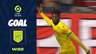 Goal Evann GUESSAND (64' - FCN) AC AJACCIO - FC NANTES (0-2) 22/23