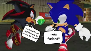 O JOGO DE SONIC Q EU SEMPRE QUIS JOGAR NA MINHA INFÂNCIA (SONIC ADVENTURE 2)