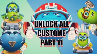 Red Ball Super Run | Walkthrough Part 11 | Unlock All Costume Greeny & Blue | Just Gameplay