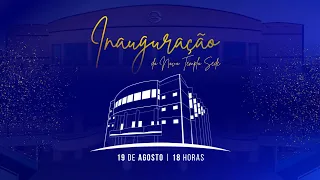 CULTO DE INAUGURAÇÃO | 19/08/2023