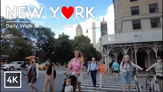 [Daily] New York City, Midtown Manhattan Summer City Walk Tour, Broadway