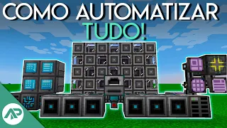 Como Automatizar TUDO no Minecraft!  | Applied e Refined Tutorial | Minecraft com Mods 1.12 |