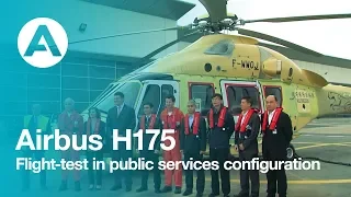 H175 - Flight-test in public services configuration