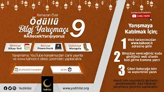 Ödüllü Bilgi Yarışması 9 Ramazan Özel (CANLI)