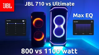 JBL Partybox 710 vs Ultimate Sound comparison