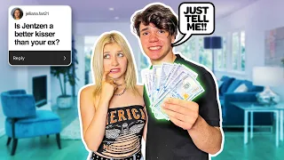 PAYING MY GIRLFRIEND TO TELL ME HER DEEPEST SECRETS CHALLENGE...**IT WORKED** |Jentzen Ramirez