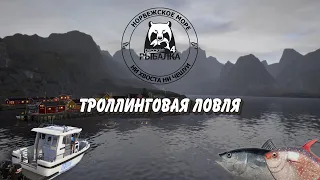 Троллинговая Ловля. Норвежское Море. Русская Рыбалка 4