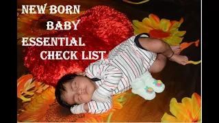 Newborn Baby Shopping List | The List of Item You Need To Buy for Newborn Baby