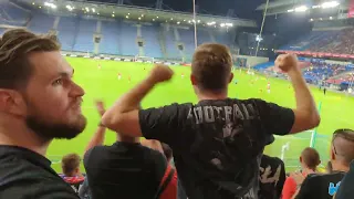 Wisla Krakow fans chanting vs GKS Katowice - August 22