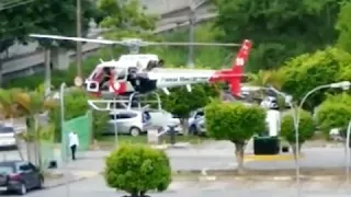 Brasilian helicopter incident. Another view