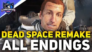 Dead Space Remake 2023 All Endings - Original Ending Vs New Secret Ending