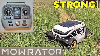 MOWRATOR S1 Remote Controlled 4WD Lawn Mower Full Review