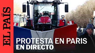 DIRECTO | Los agricultores protestan en París y cortan las carreteras | EL PAÍS